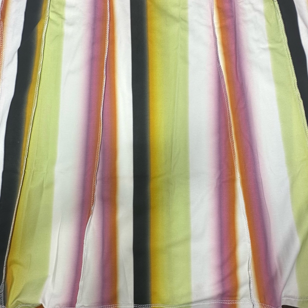 NWOT Mandinga x Free People Ipa Long Sleeve Stripe Midi Dress small - Picture 11 of 12